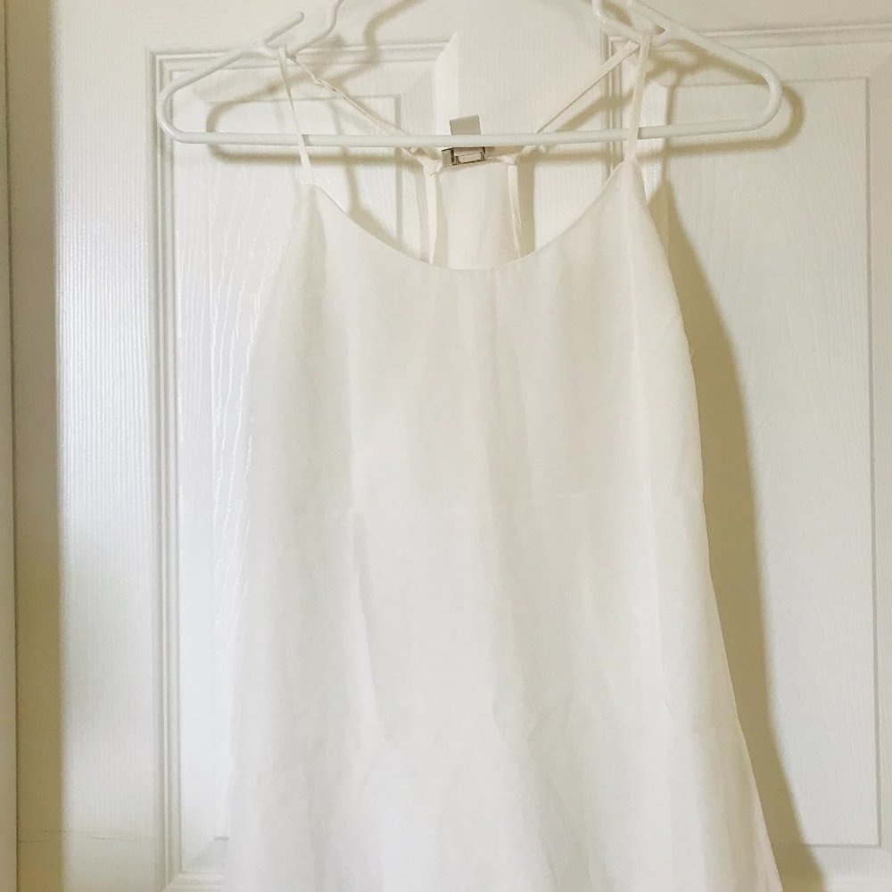 J Crew White camisole size 2